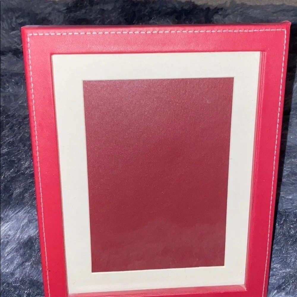 Red picture  frame